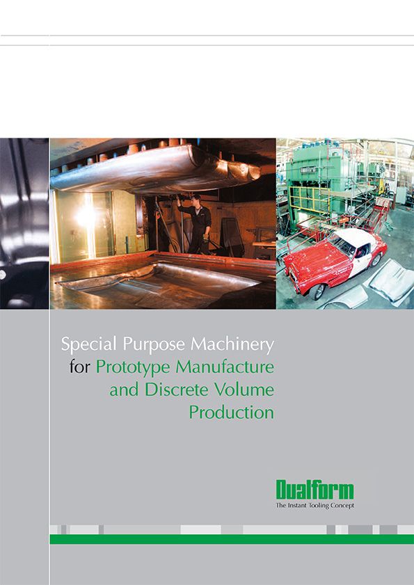 Special Purpose Machinery for Prototype Manufacture and Discrete Volume Production